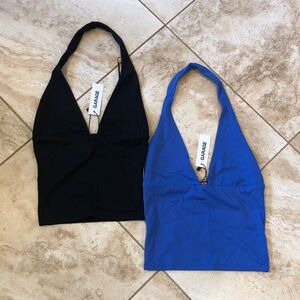 ⭐️NWT GARAGE Halter Tops size XS
